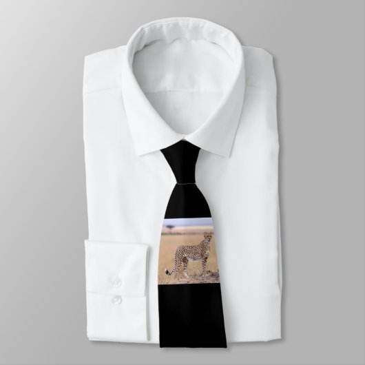 Cheetah Krawatte (Gebunden)