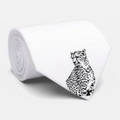 Cheetah-Krawatte Krawatte (Gerollt)