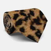 Cheetah-Krawatte Krawatte (Gerollt)