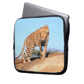 Cheetah Laptopschutzhülle (Vorderseite Links)
