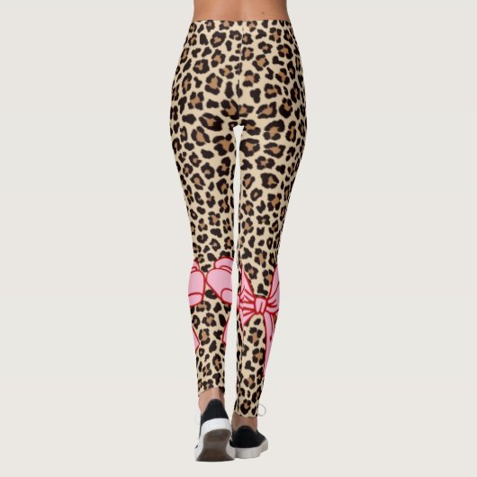 Cheetah Leggins | Classic Brown (Rückseite)