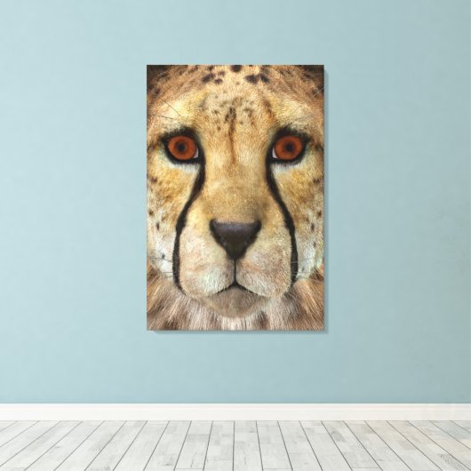 Cheetah Leinwanddruck (Insitu (Holzboden))