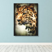 Cheetah Leinwanddruck (Insitu (Holzboden))