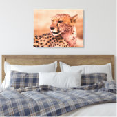 Cheetah Leinwanddruck (Insitu (Schlafzimmer))