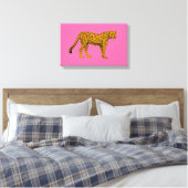 Cheetah Leinwanddruck (Insitu (Schlafzimmer))