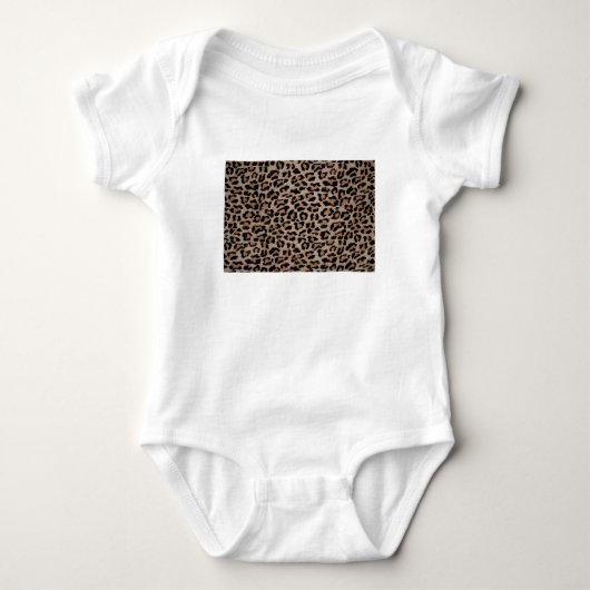 Cheetah Leopard Baby Strampler (Vorderseite)