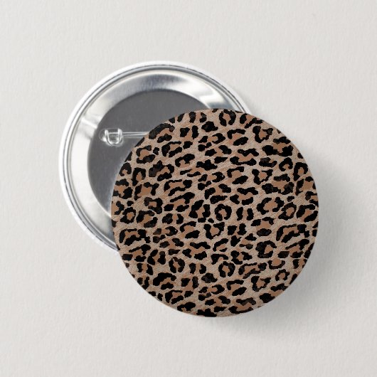 Cheetah Leopard Button (Vorne & Hinten)