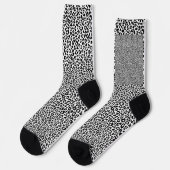 Cheetah Leopard Design Socken (Linkes Detail)