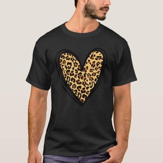 Cheetah Leopard Liebe Lugano Highlights T-Shirt (Vorderseite)