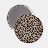 Cheetah Leopard Magnet (Vorderseite/Rückseite)