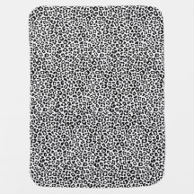 Cheetah Leopard Print Baby Blanket