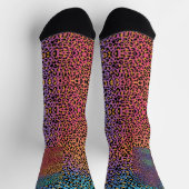 Cheetah Leopard Skin Pattern Socken - Wild & Styli (Oben)