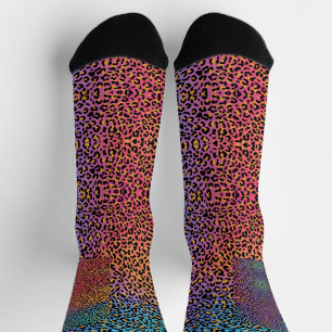 Cheetah Leopard Skin Pattern Socken - Wild & Styli