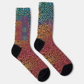 Cheetah Leopard Skin Pattern Socken - Wild & Styli (Rechts)