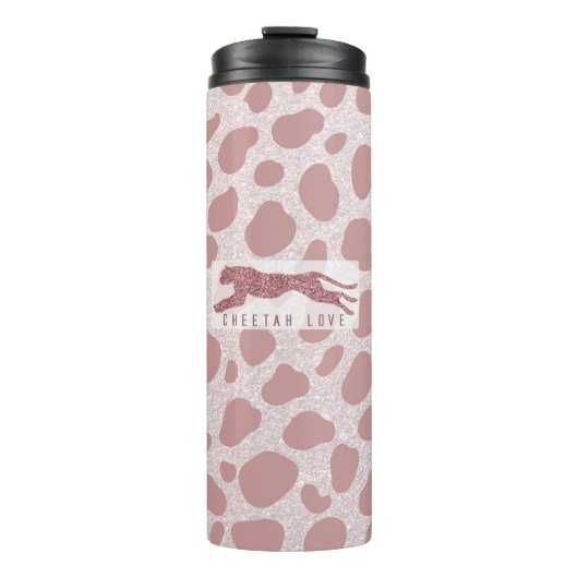 Cheetah Liebe Thermosbecher (Vorderseite)