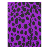 Cheetah Lila Tischdecke (Vorderseite)