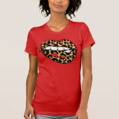 Cheetah Lips T - Shirt (Vorderseite)