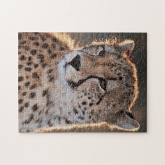 Cheetah Looking Away Puzzle (Horizontal)