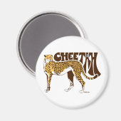 Cheetah Magnet (Vorderseite/Rückseite)
