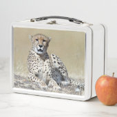 Cheetah Metall Brotdose (Beispiel)