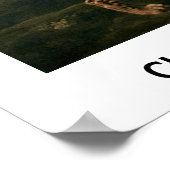 Cheetah mit zwei indischen Servanten von George St Poster (Ecke)