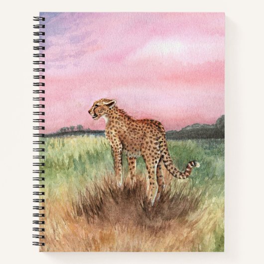 Cheetah Notizblock (Vorderseite)