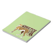 Cheetah Notizblock (Rotiert)