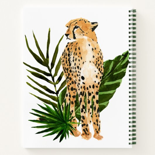 Cheetah Outlook Notizblock (Rückseite)