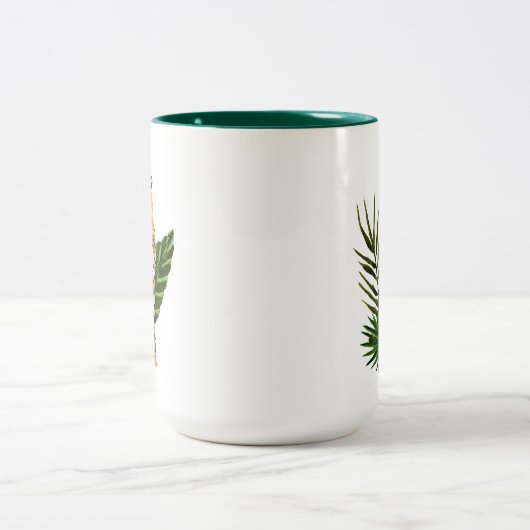 Cheetah Outlook Zweifarbige Tasse (Mittel)