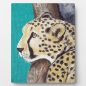 Cheetah Painting Fotoplatte (Vorderseite)