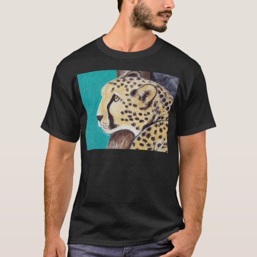 Cheetah Painting T-Shirt (Vorderseite)