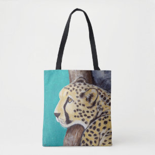 Cheetah Painting Tasche