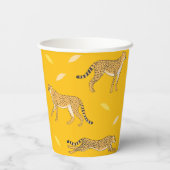 Cheetah Pappbecher (Rückseite)