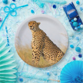 Cheetah Pappteller (Party)