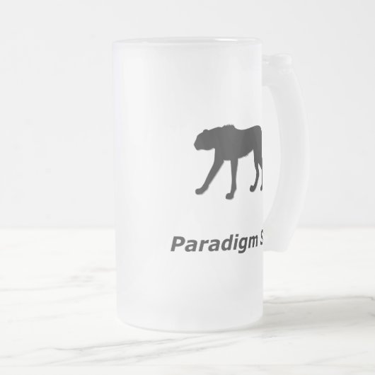 Cheetah Paradigm Shift Mattglas Bierglas (VorderseiteRechts)