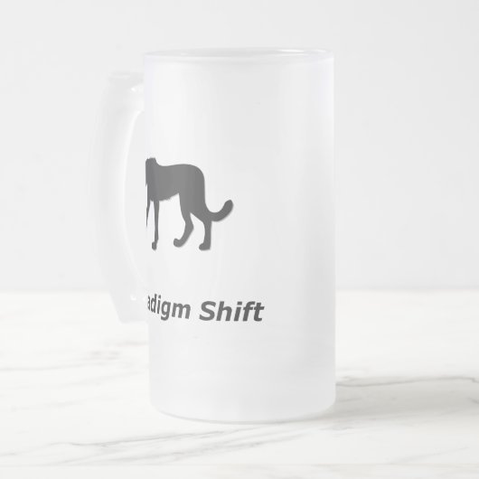 Cheetah Paradigm Shift Mattglas Bierglas (Vorderseite Links)