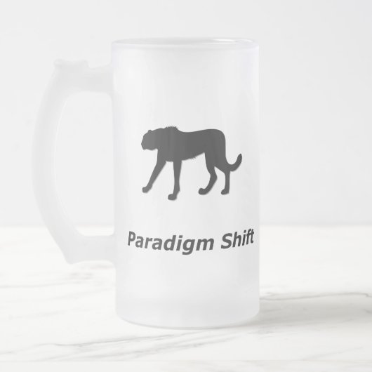 Cheetah Paradigm Shift Mattglas Bierglas (Links)