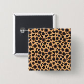 Cheetah Pattern Button (Vorne & Hinten)