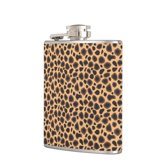 Cheetah Pattern Flachmann (Links)