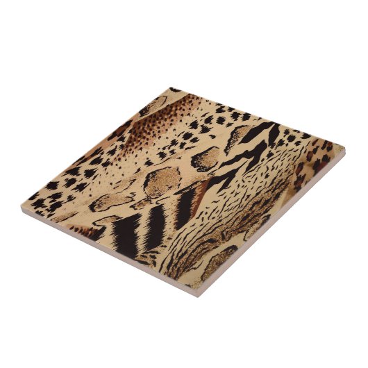Cheetah Pattern Fliese (Seite)