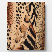 Cheetah Pattern Fotoplatte (Vorderseite)