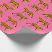 Cheetah Pattern Geschenkpapier (Ecke)