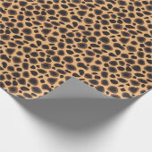 Cheetah Pattern Geschenkpapier (Ecke)