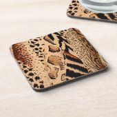 Cheetah Pattern Getränkeuntersetzer (Linke Seite)