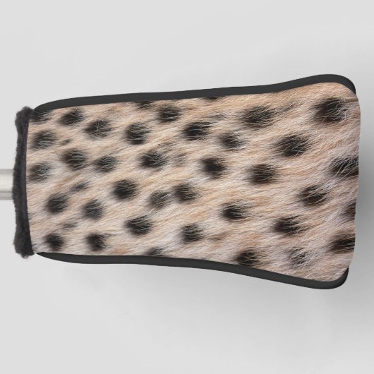 Cheetah Pattern Golf Headcover (Vorderseite)