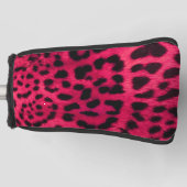 Cheetah Pattern Golf Headcover (Vorderseite)