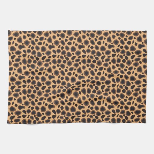Cheetah Pattern Handtuch (Horizontal)