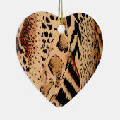 Cheetah Pattern Keramikornament (Rechts)