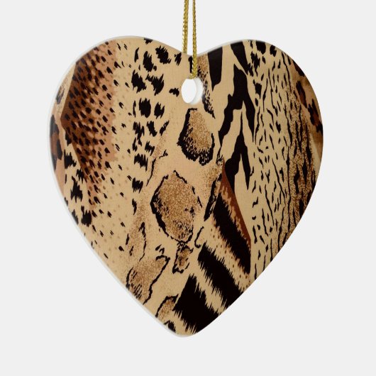 Cheetah Pattern Keramikornament (Rechts)