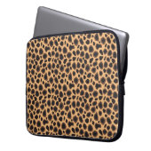 Cheetah Pattern Laptopschutzhülle (Vorderseite Links)